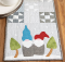 Snowy Day Gnomes Table Runner Pattern