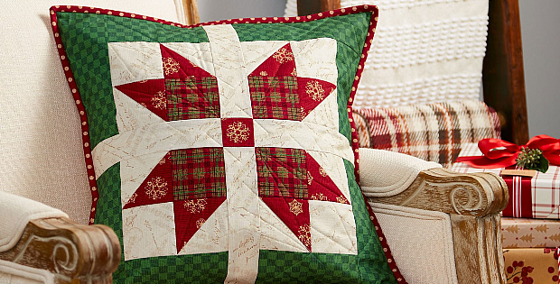 Wrapped Star Pillow Pattern