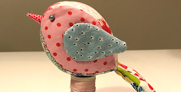 Bird from Fabric Remnants Tutorial