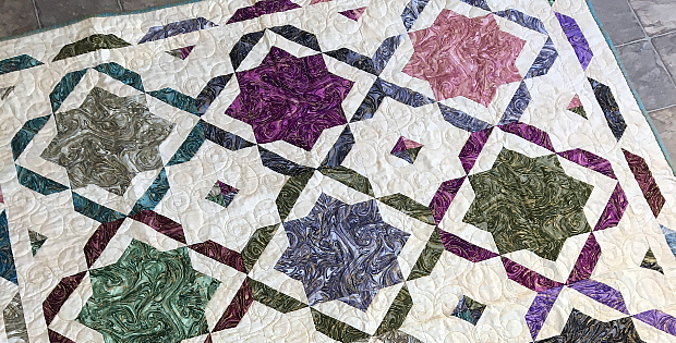 Moroccan Mosaic Quilt Pattern