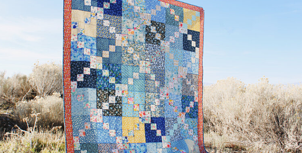 Double Four Patch Quilt Tutorial