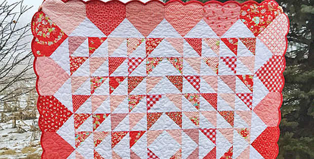 Hearts Afloat Quilt Pattern