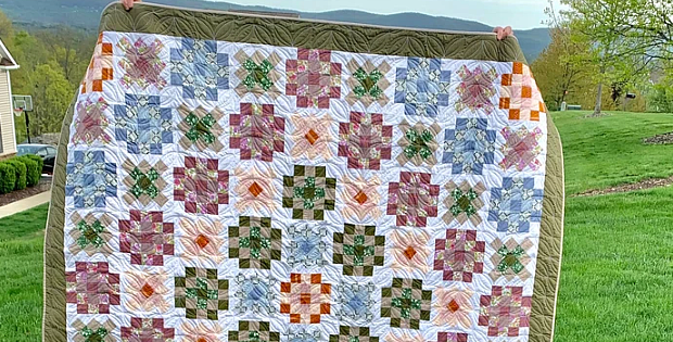 Granny B Squared Quilt Pattern