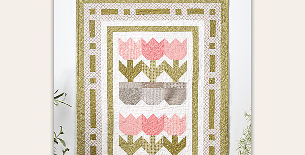Sweet Tulips Quilt Pattern
