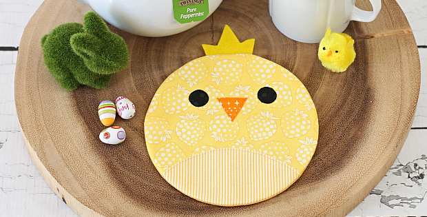 Chick Coaster Pattern