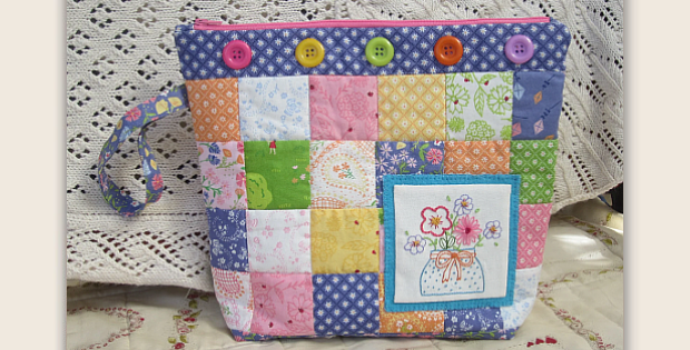 Pretty Project Bag Pattern