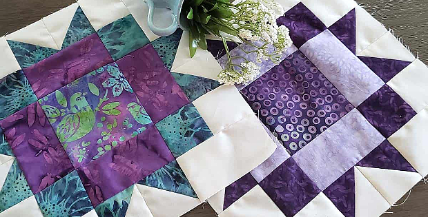 Maple Star Quilt Block Tutorial