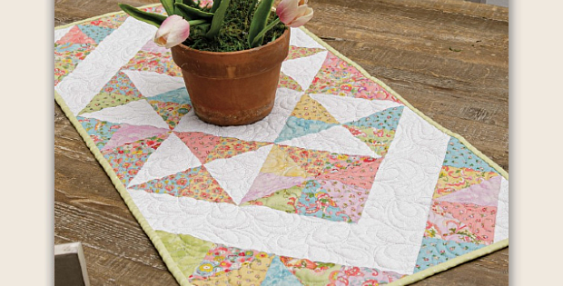 Summer Star Table Runner Pattern