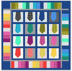 Create a Fun Quilt from Fabric or Ties - Quilting Digest