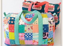 Patchwork Duffle Bag Sewing Pattern