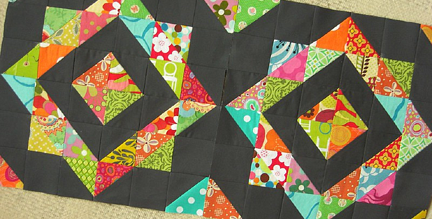 LynneBobSquarePants Quilt Block Tutorial