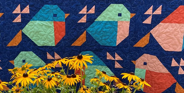 Sparrows Quilt Pattern