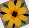 Barn Sunflower Quilt Block Pattern
