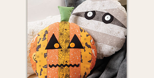 Jack and Mummy Pillows Pattern