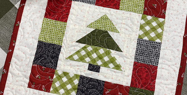 T is for Tree Mini Quilt Pattern