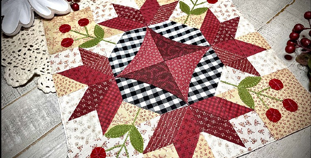 Bountiful Blessings Quilt Block Pattern