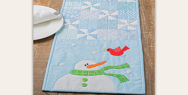 Snow Buds Table Runner Pattern
