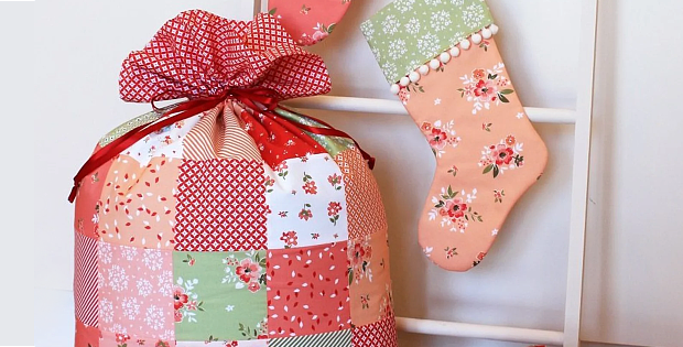 Santa Sack and Christmas Stockings Pattern