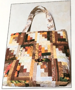 This Charming Log Cabin Bag is Perfect for Quilters - Quilting Digest
