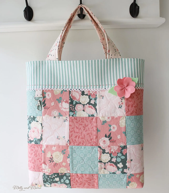 Dress Up This Bag with Pretty Trim and More - Quilting Digest