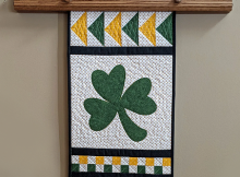 Luck of the Irish Quilted Wall Hanging Pattern
