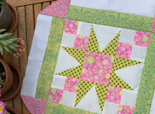 Turn Any Block Into a Pretty Octagon Table Topper
