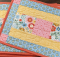 Well Dressed Quilted Placemat Pattern