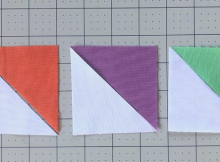 13 Quilt Blocks Made from Half Square Triangles