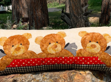 Teddy Bear Day Care Bench Pillow Pattern