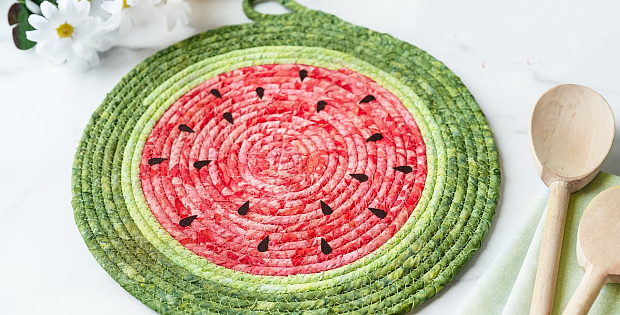 How to Make a Watermelon Trivet