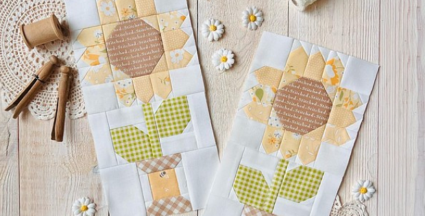 Sew Sunny Quilt Block Pattern