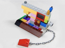 LEGO Sewing Machine Tutorial