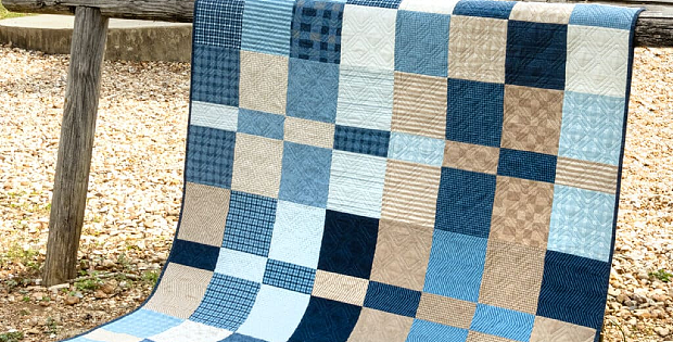 Fat Eighth Flip Shortcut Quilt Pattern