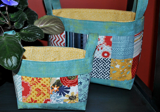 These Charming Baskets are Great for Scraps - Quilting Digest