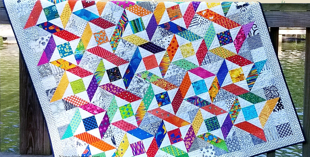 Weaving Stars Quilt Pattern