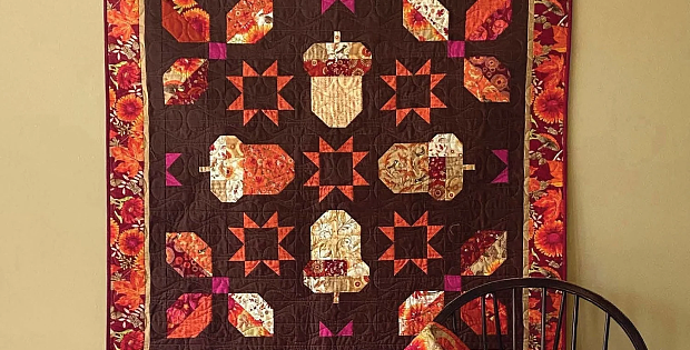 Acorn Quartet Quilt Pattern