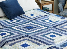 Traditional Log Cabin Quilt Pattern