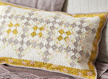 Patchwork Pillow Sham Pattern