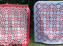 "Red Tidings Quilt" and "White Tidings Quilt" Patterns