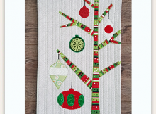 Winter Holiday Wallhanging Pattern