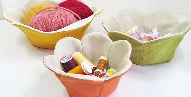 Nesting Fabric Baskets Pattern