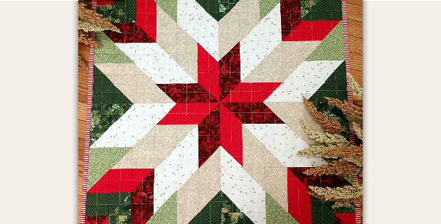 Christmas Barn Quilt Pattern