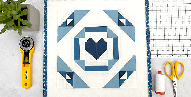 Sweetheart Quilt Block Pattern