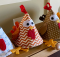 Chickadees Chicken Pot Holder Pattern