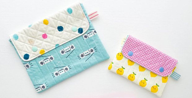 Patchwork Snap Pouch Pattern