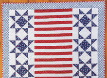 Independence Day Mini-Quilt or Table Runner Pattern