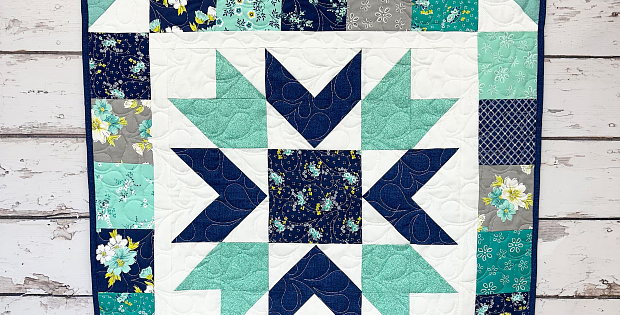 Rhythm and Blues Quilt Pattern