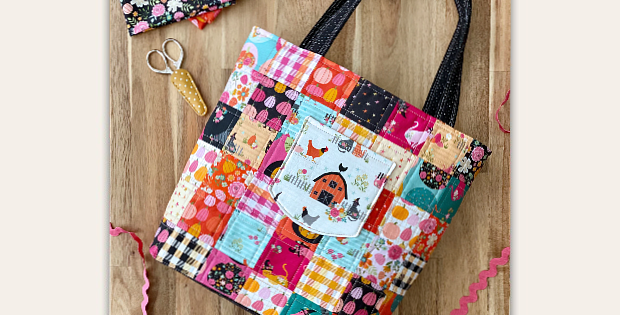 Mini-Medi Tote Bag Pattern