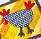 Quilted Chicken Potholder Pattern