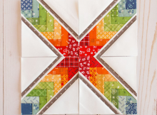 Ladder Quilt Block Pattern